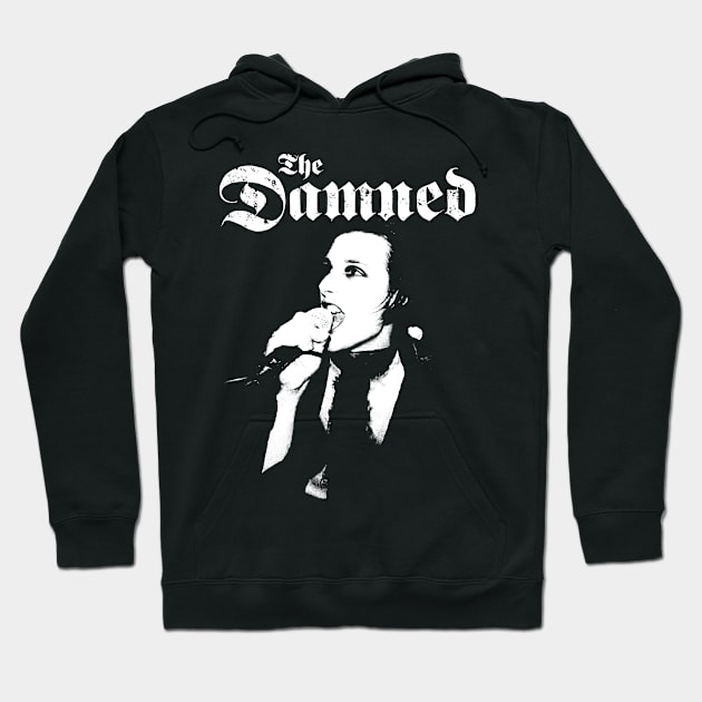 The Damned retro Hoodie by Miamia Simawa
